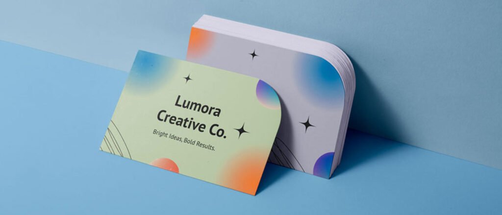 printed business cards