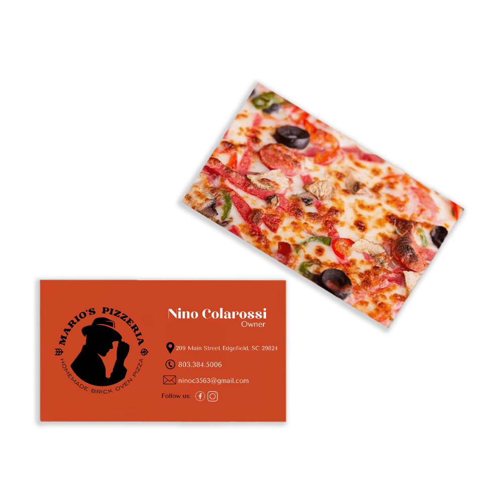 business card design and print
